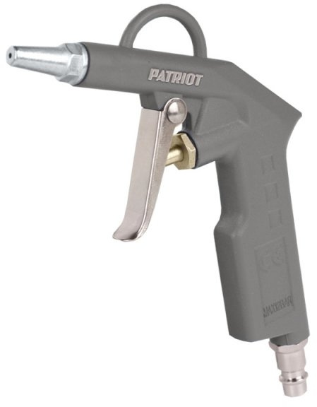 

Пистолет продувочный для пневмоинструмента Patriot GH 60A 400л/мин серый