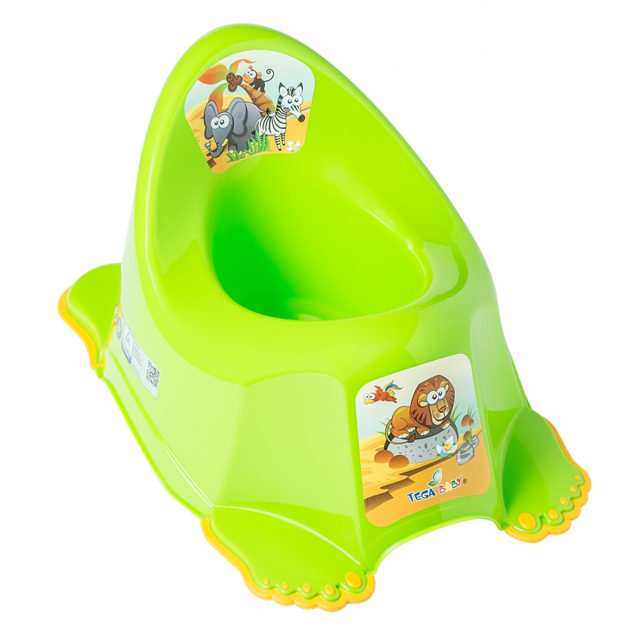 

Горшок детский музыкальный Tega Baby Сафари, зеленый