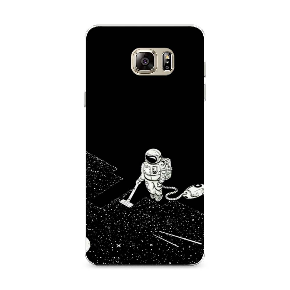 фото Чехол awog "космонавт с пылесосом" для samsung galaxy note 5