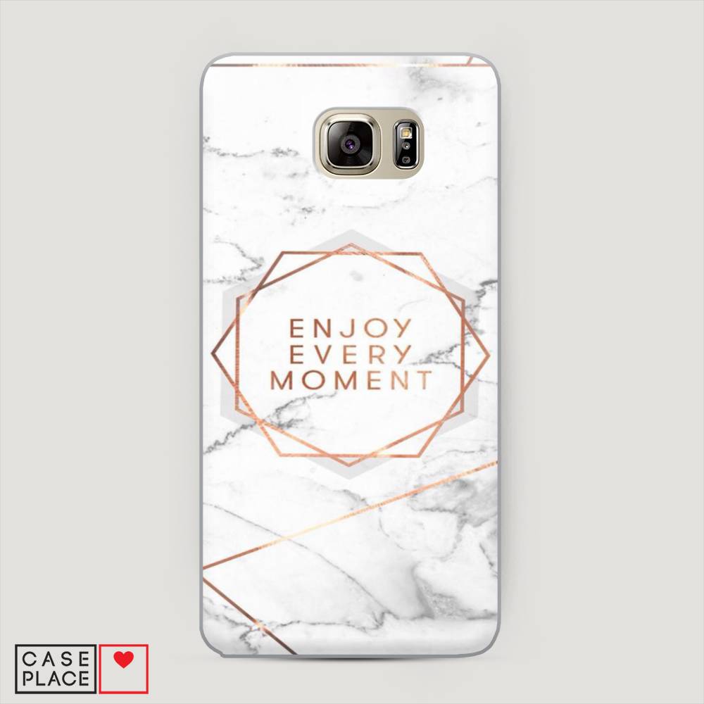

Чехол Awog "Enjoy every moment мрамор" для Samsung Galaxy Note 5, 23540-5
