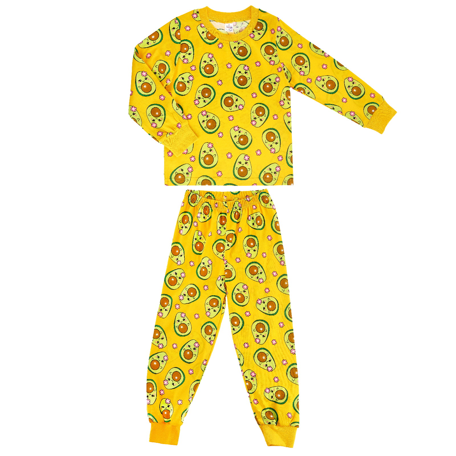 

Пижама детская Bonito kids BK3000D цв. желтый р. 110, BK3000D