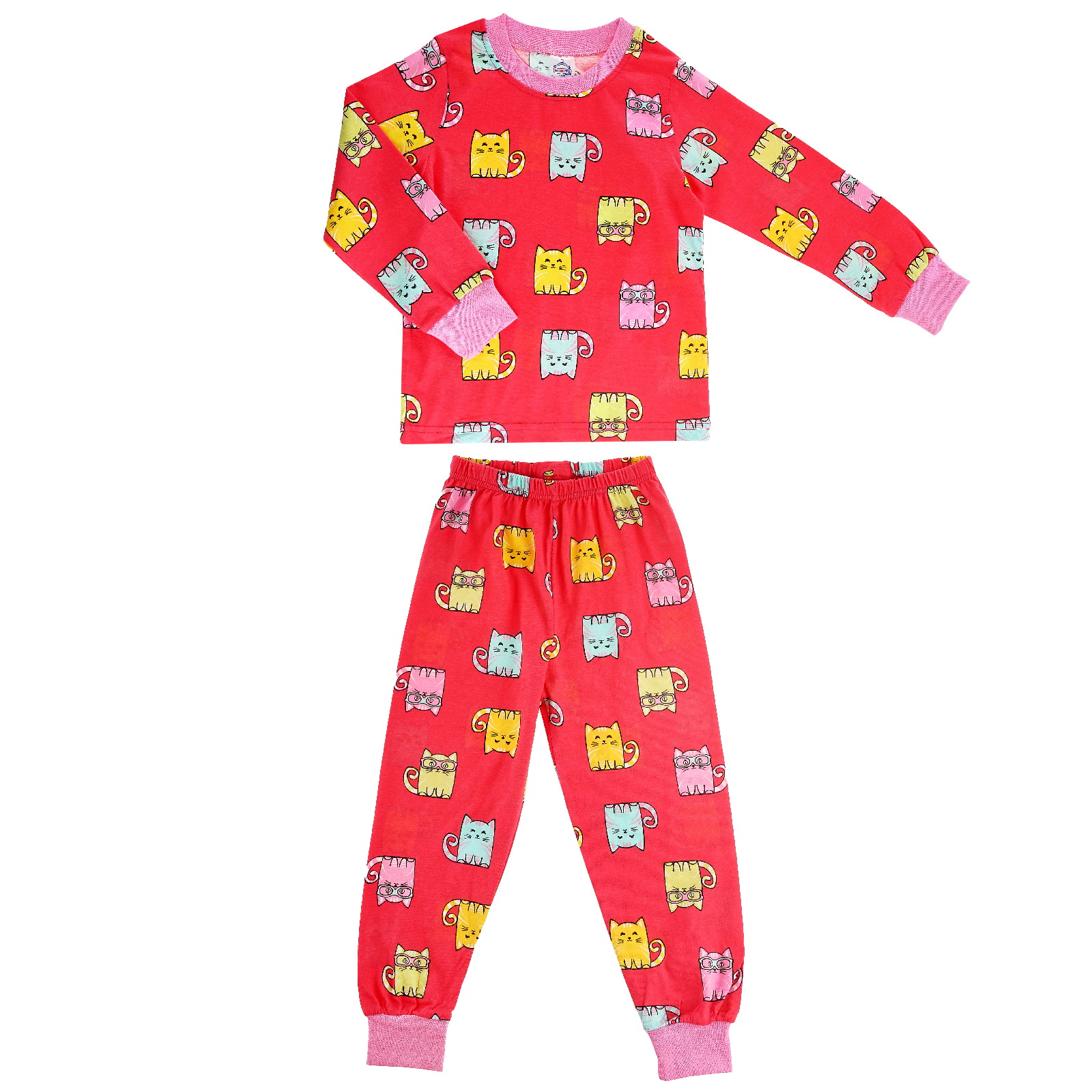 

Пижама детская Bonito kids BK3000D цв. малиновый р. 98, BK3000D