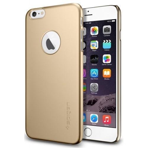 Чехол-накладка Spigen Thin Fit A для Apple iPhone 6 Plus/6S Plus (Champagne Gold) SGP10889