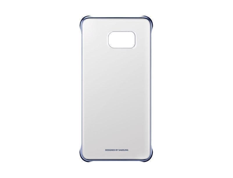 Чехол-накладка Samsung Clear Cover для Galaxy S6 Edge Plus пластик (черный)