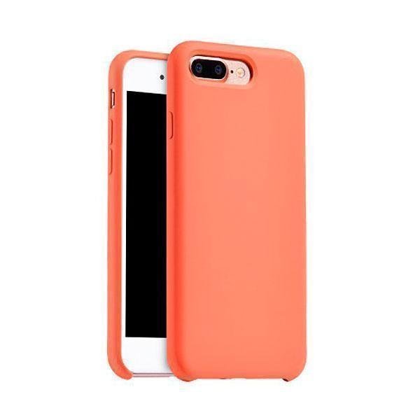 фото Чехол hoco original series silica cover для apple iphone 7 plus/8 plus (apricot orange)