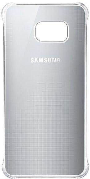 Чехол-накладка Samsung Glossy Cover для Galaxy S6 Edge Plus (серебристый)