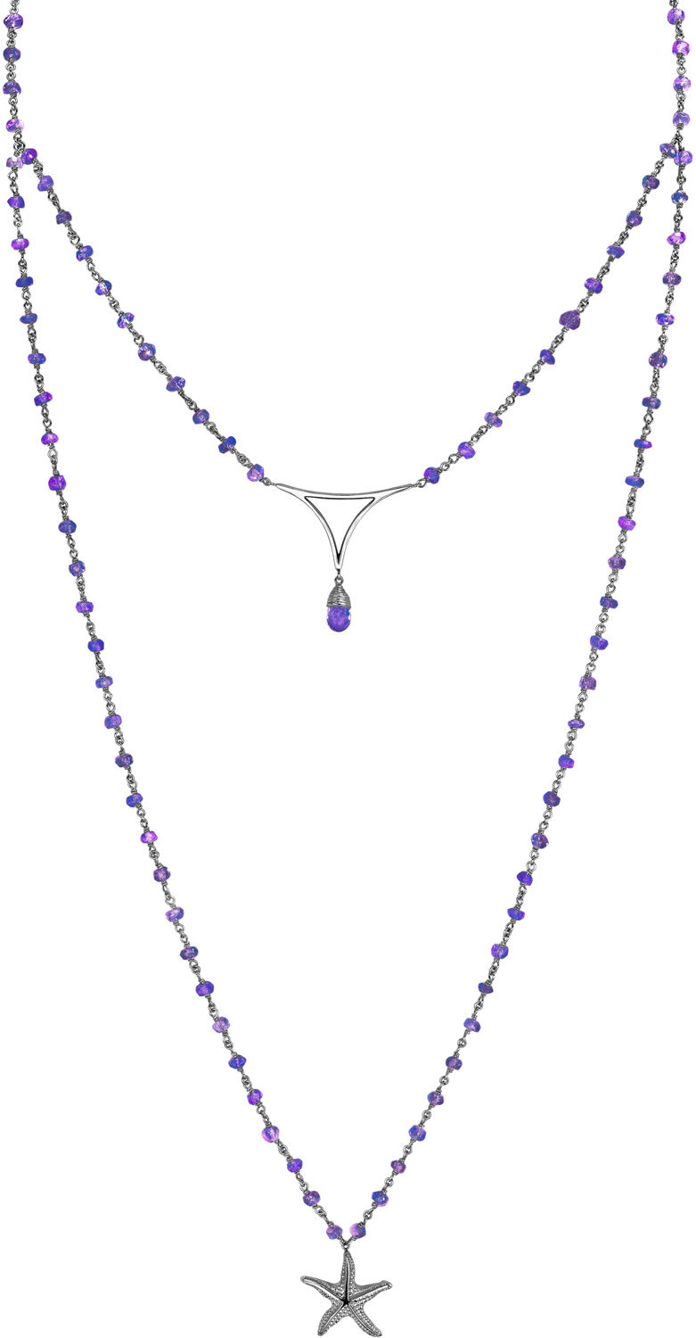 

Сотуар из серебра с аметистом 90 см Art I Fact 0326.0240-necklace-ametist, 0326.0240-necklace-ametist