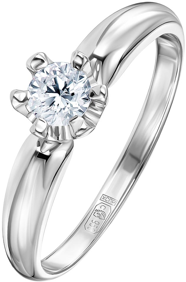 

Кольцо из платины с бриллиантом р. 16,5 Platinor 0111.50001-ra, 0111.50001-ra