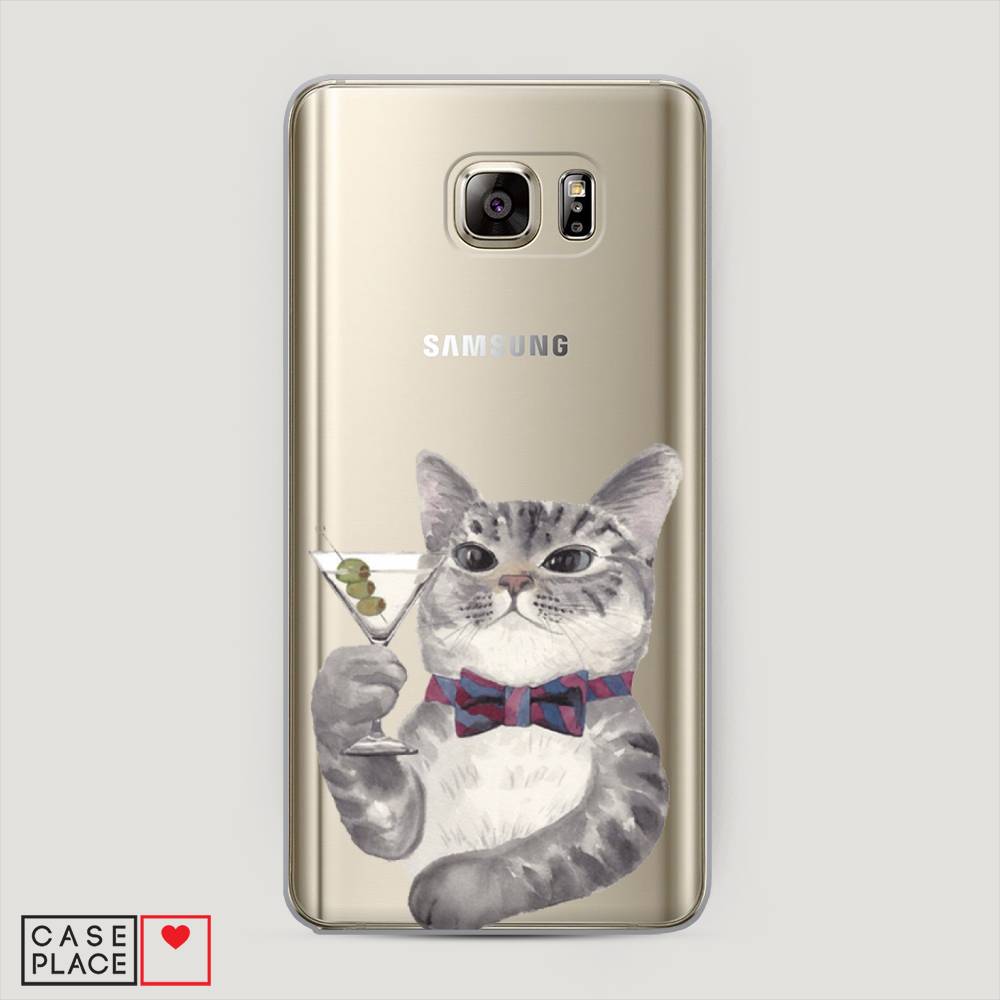 

Чехол Awog "Кот джентльмен" для Samsung Galaxy Note 5