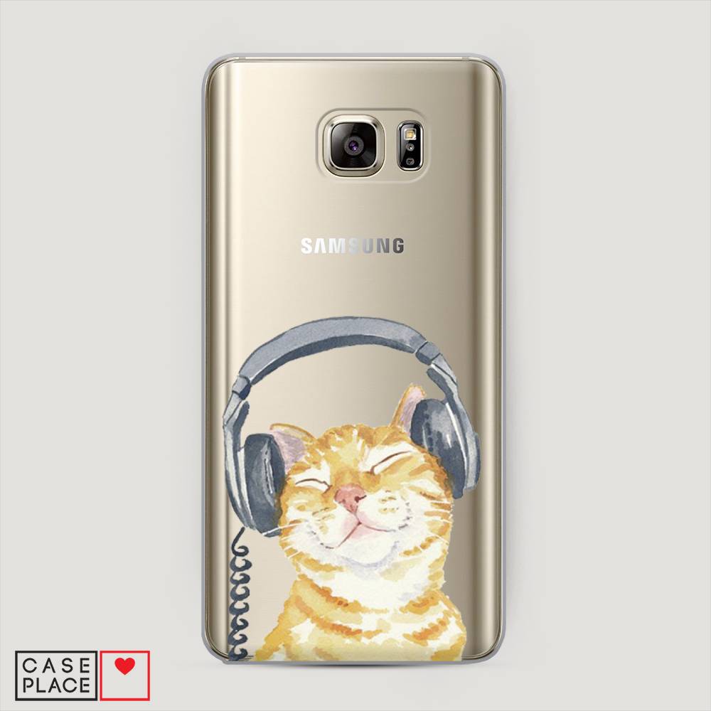

Чехол Awog "Кот меломан" для Samsung Galaxy Note 5