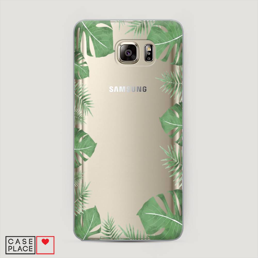 

Чехол Awog "Листья папоротника рамка" для Samsung Galaxy Note 5