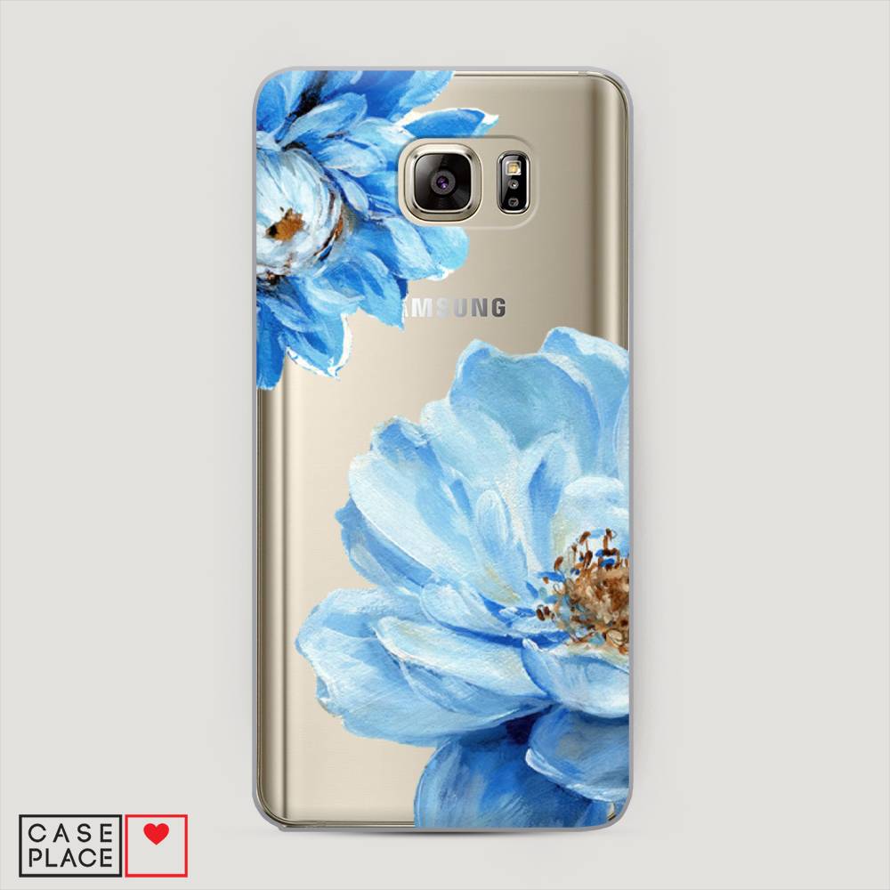 

Чехол Awog "Голубые клематисы" для Samsung Galaxy Note 5