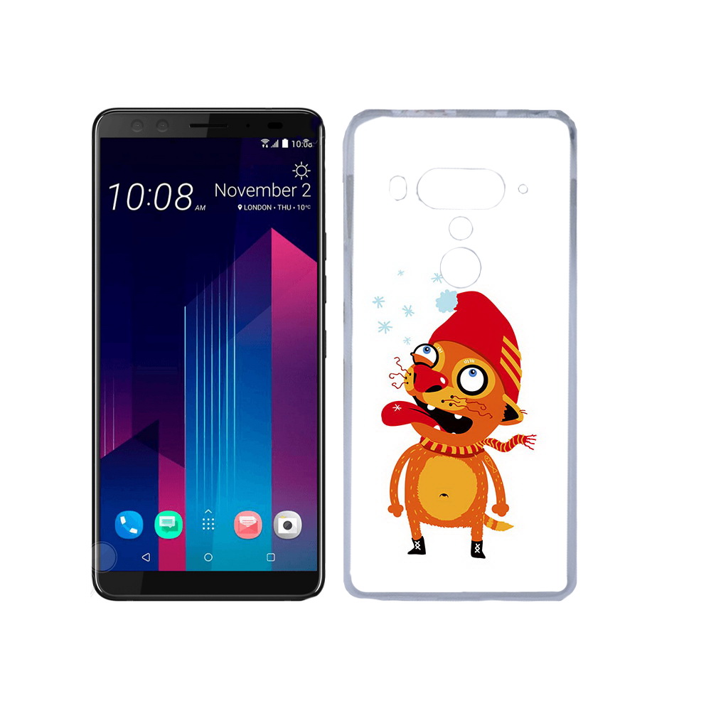 

Чехол MyPads Tocco для HTC U12+ Зимний кот, Прозрачный, Tocco