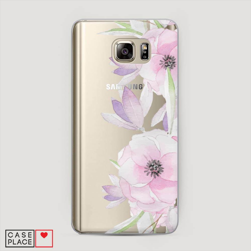 

Чехол Awog "Нежные анемоны" для Samsung Galaxy Note 5