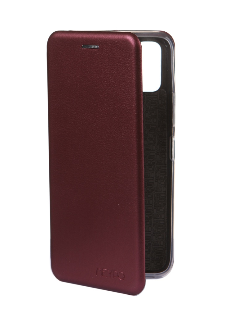 фото Чехол neypo для tecno spark 8p premium bordo nsb50263