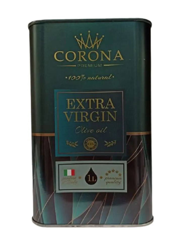 Масло оливковое CORONA EXTRA VIRGIN 1 литр