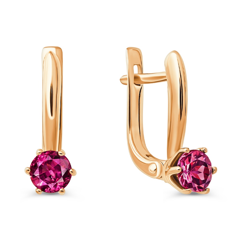 

Серьги из золота 585Gold 102009360, бриллиант, 102009360