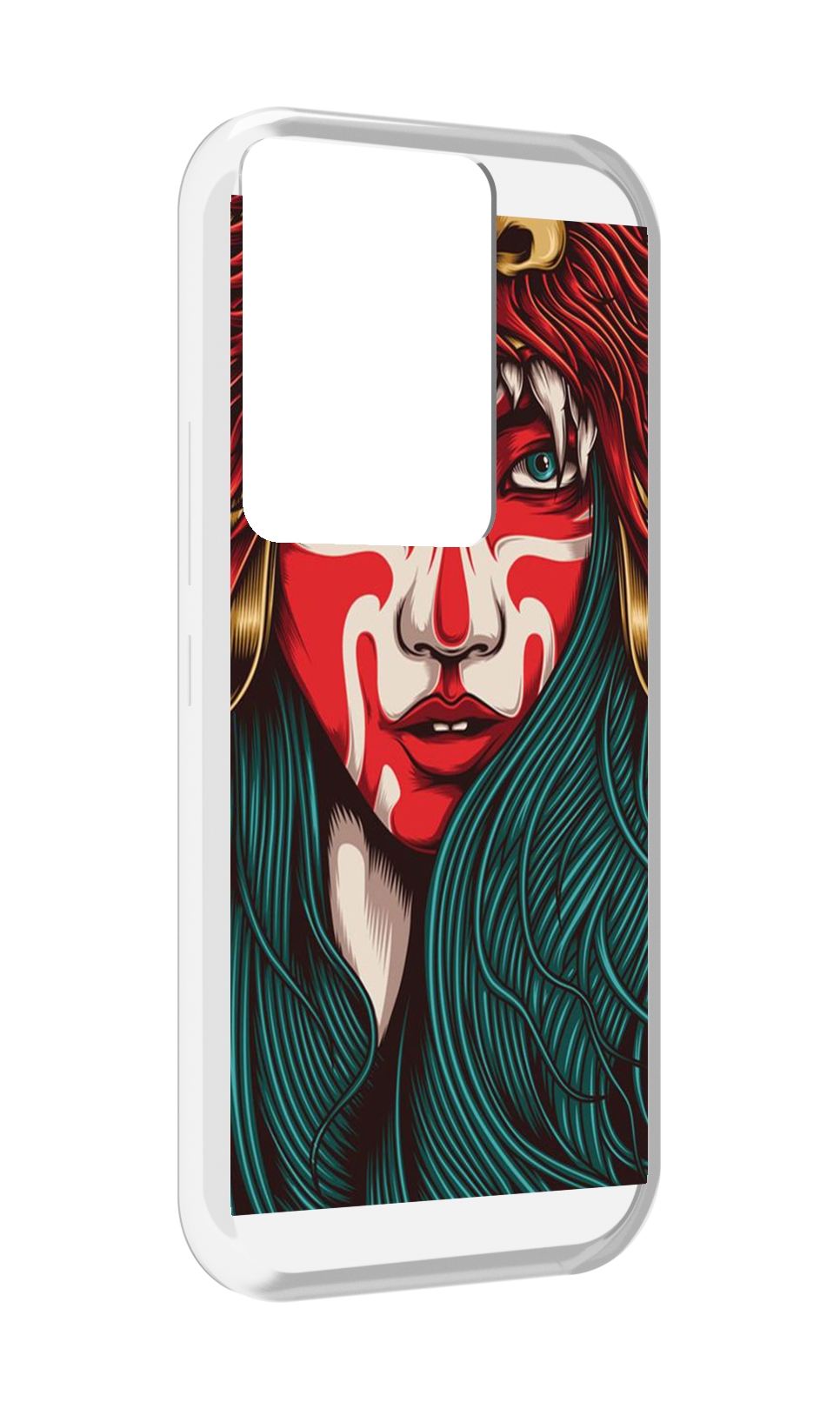 

Чехол MyPads девушка-в-маскировке для Itel Vision 3 Plus / Itel P38 Pro, Прозрачный, Tocco