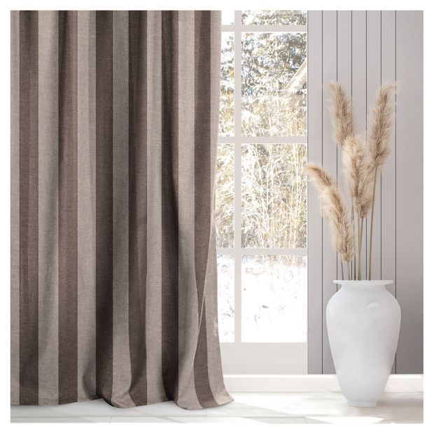 

Штора Home & Style 200 х 280 см полиэстер зебра-капучино