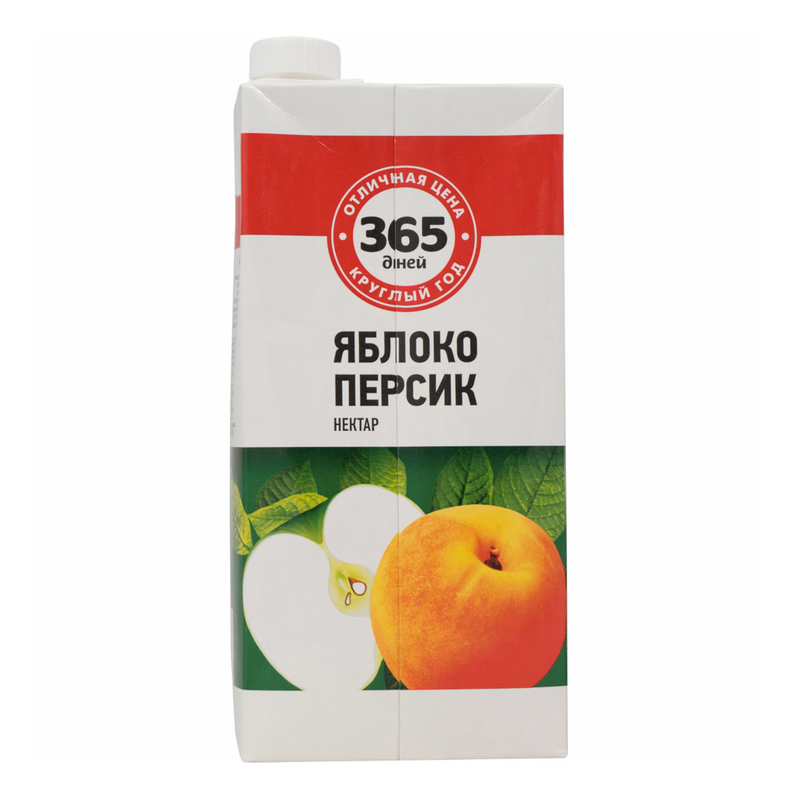 

Нектар 365 дней Яблочно-персиковый 1,93 мл