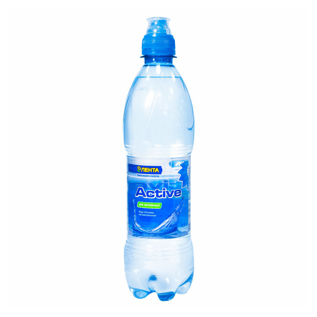 Вода питьевая Лента Спорт негазированная 0,5 л