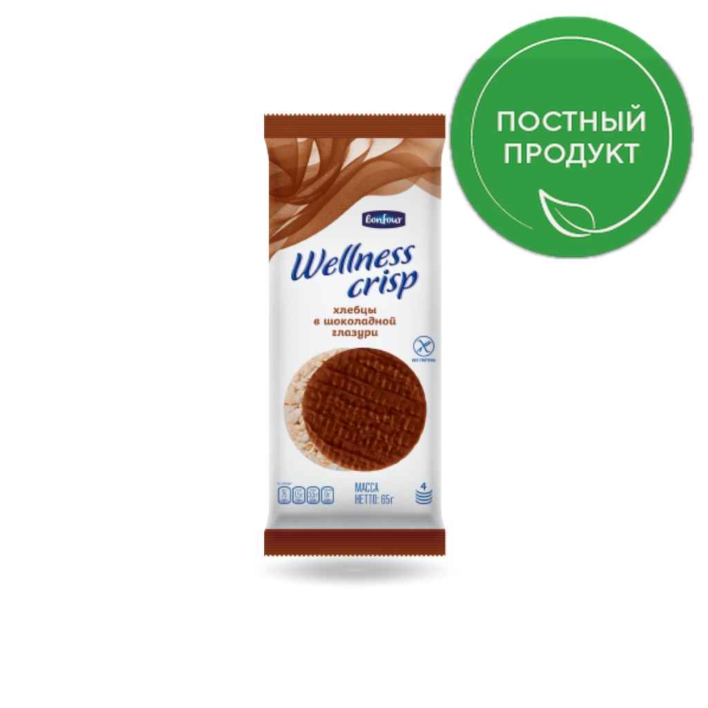 

Хлебцы Bonfour Wellness Crisp рисовые в шоколадной глазури 65 г
