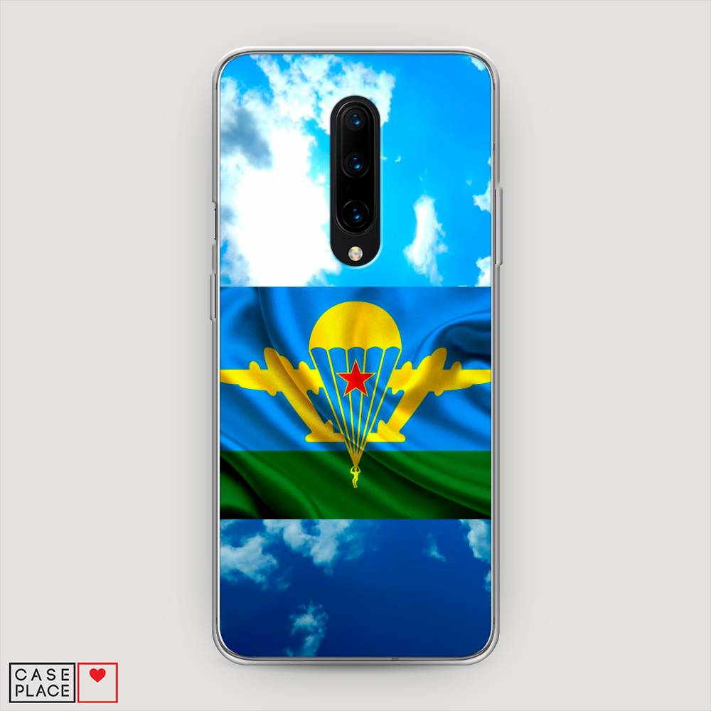 

Чехол Awog на OnePlus 8 / ВанПлас 8 "ВДВ флаг в небесах", Синий;зеленый;желтый, 151250-5