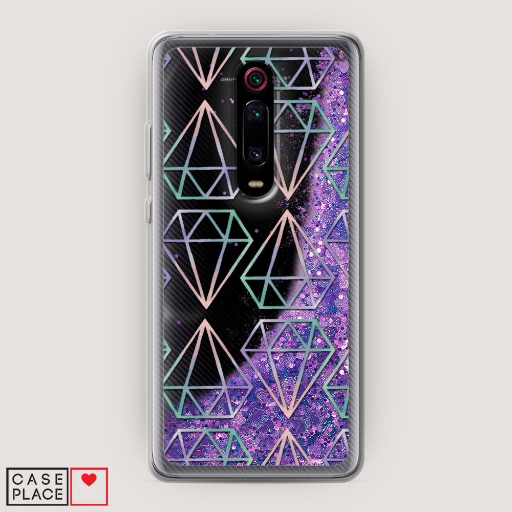 

Чехол Awog на Xiaomi Redmi K20/K20 Pro/Mi 9T/9T Pro "Бриллианты голографика", Разноцветный, 35592-1