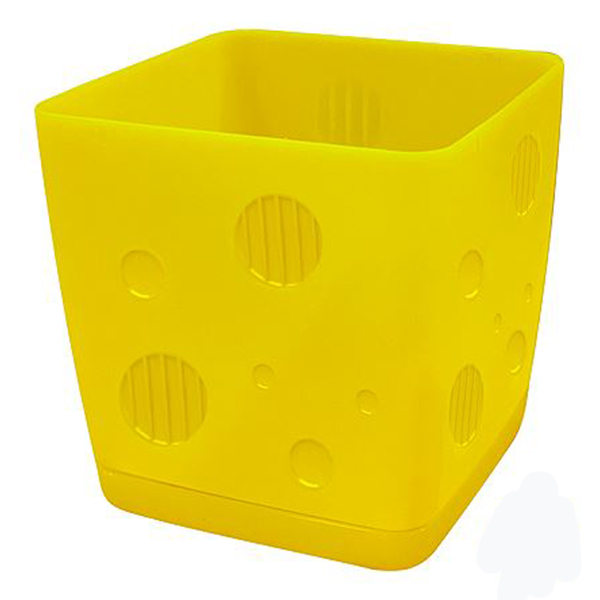 Цветочное кашпо InGreen Microcosm 1,1 л спелая груша 1 шт.