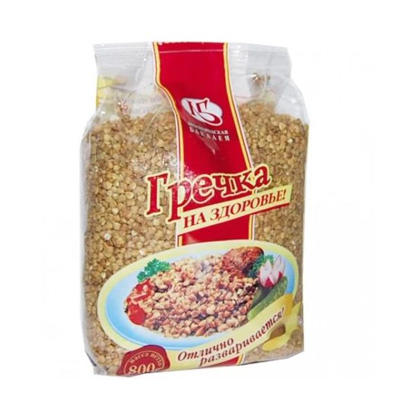 

Крупа На здоровье! гречневая ядрица 800 г