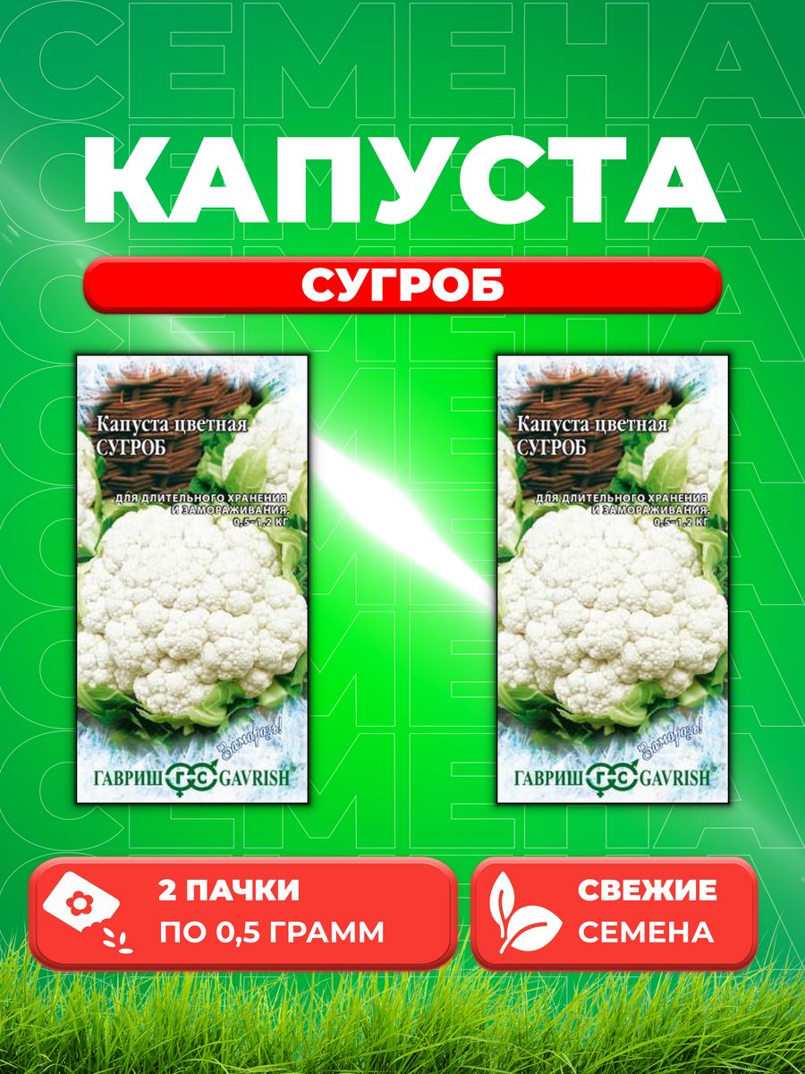 Капуста цветная сугроб