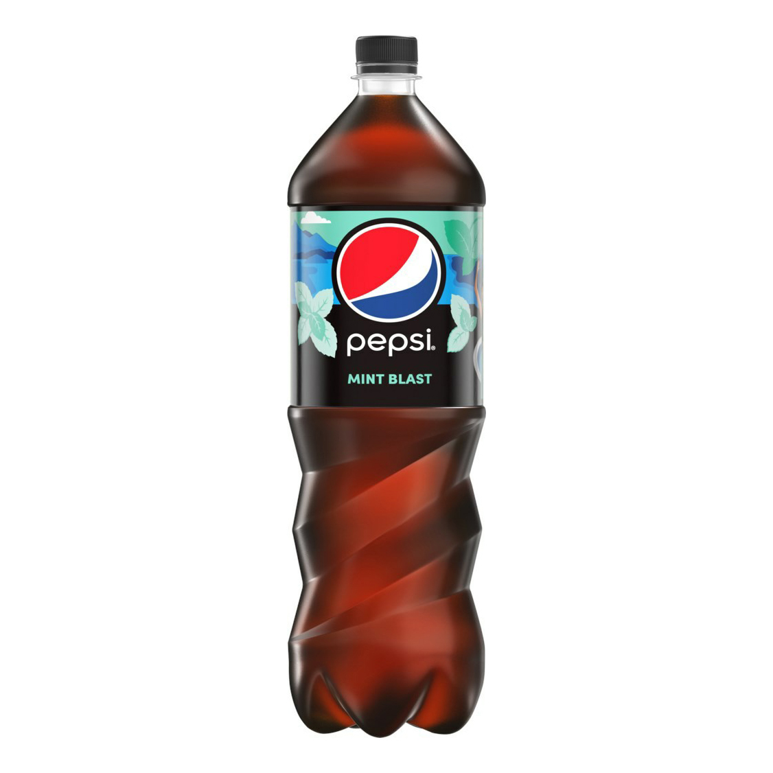 фото Газированный напиток pepsi mint blast 1 л