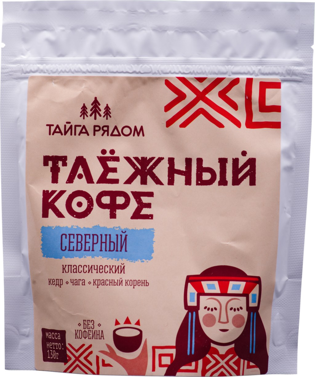 Кофейный напиток Тайга рядом Таежный классический 130 г