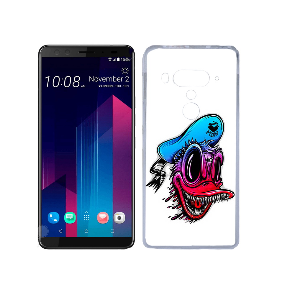 

Чехол MyPads Tocco для HTC U12+ Дональд, Прозрачный, Tocco