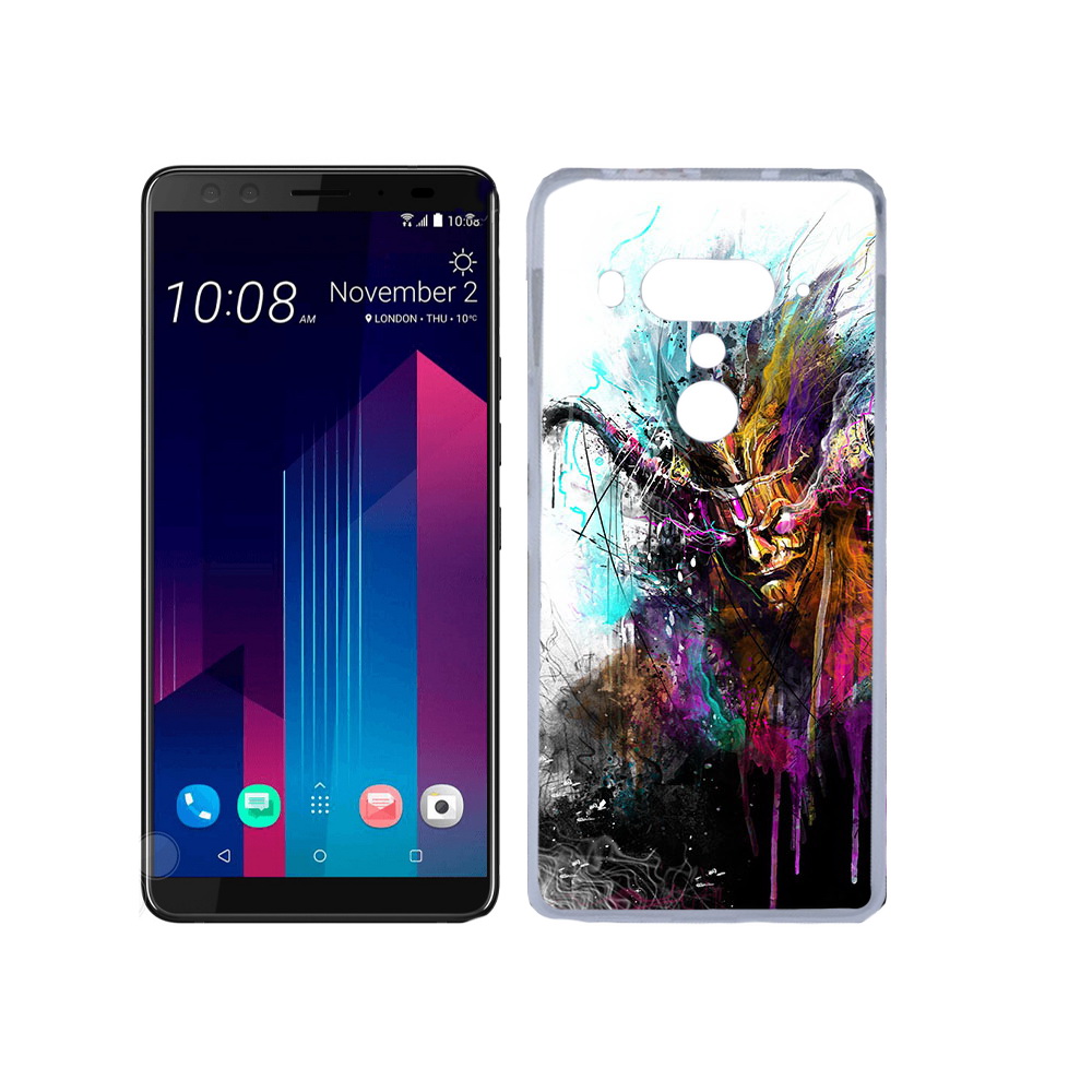 

Чехол MyPads Tocco для HTC U12+ яркий дьявол, Прозрачный, Tocco