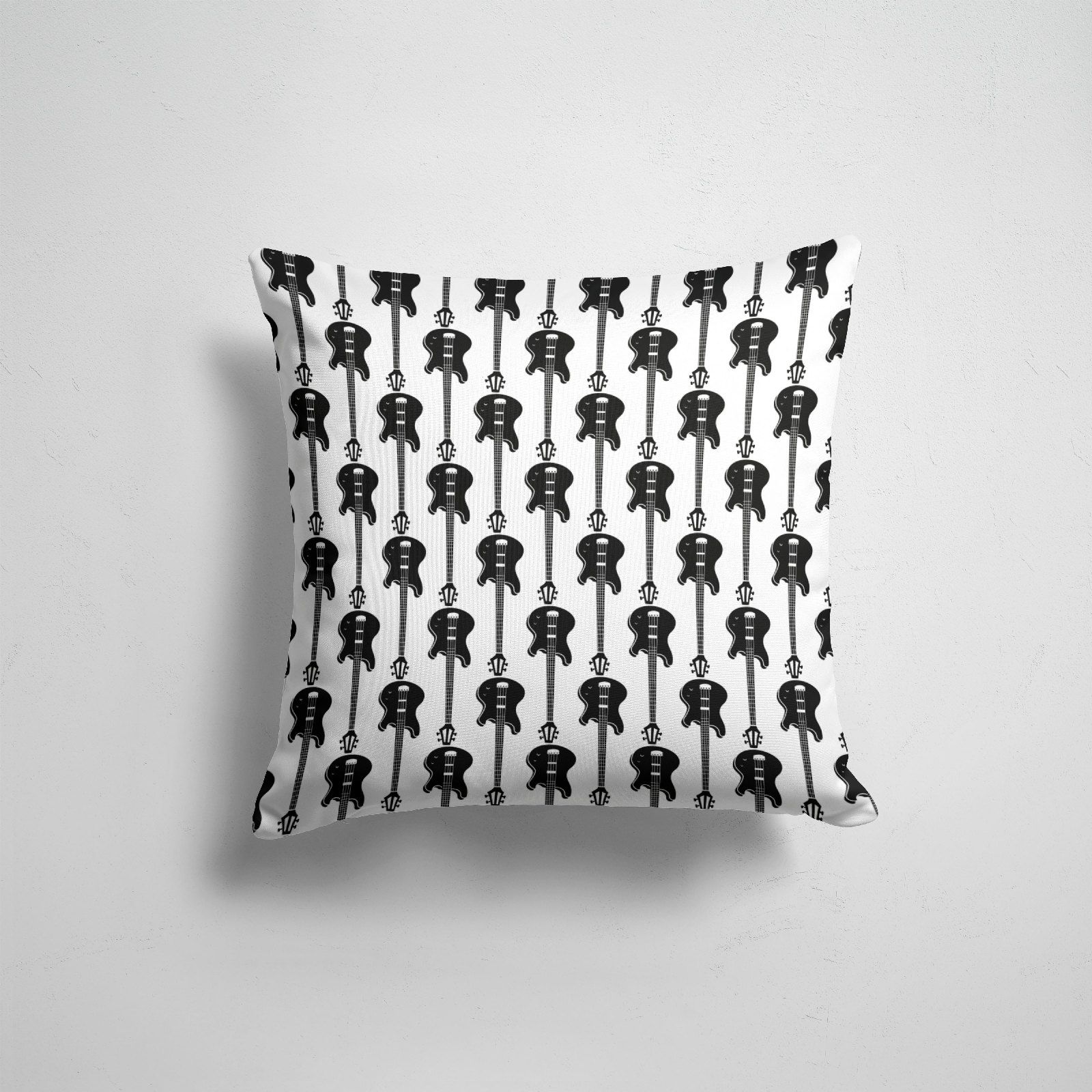 

Подушка декоративная 45х45см Популярные иллюстрации Гитара GUITAR ELECTRIC, Разноцветный