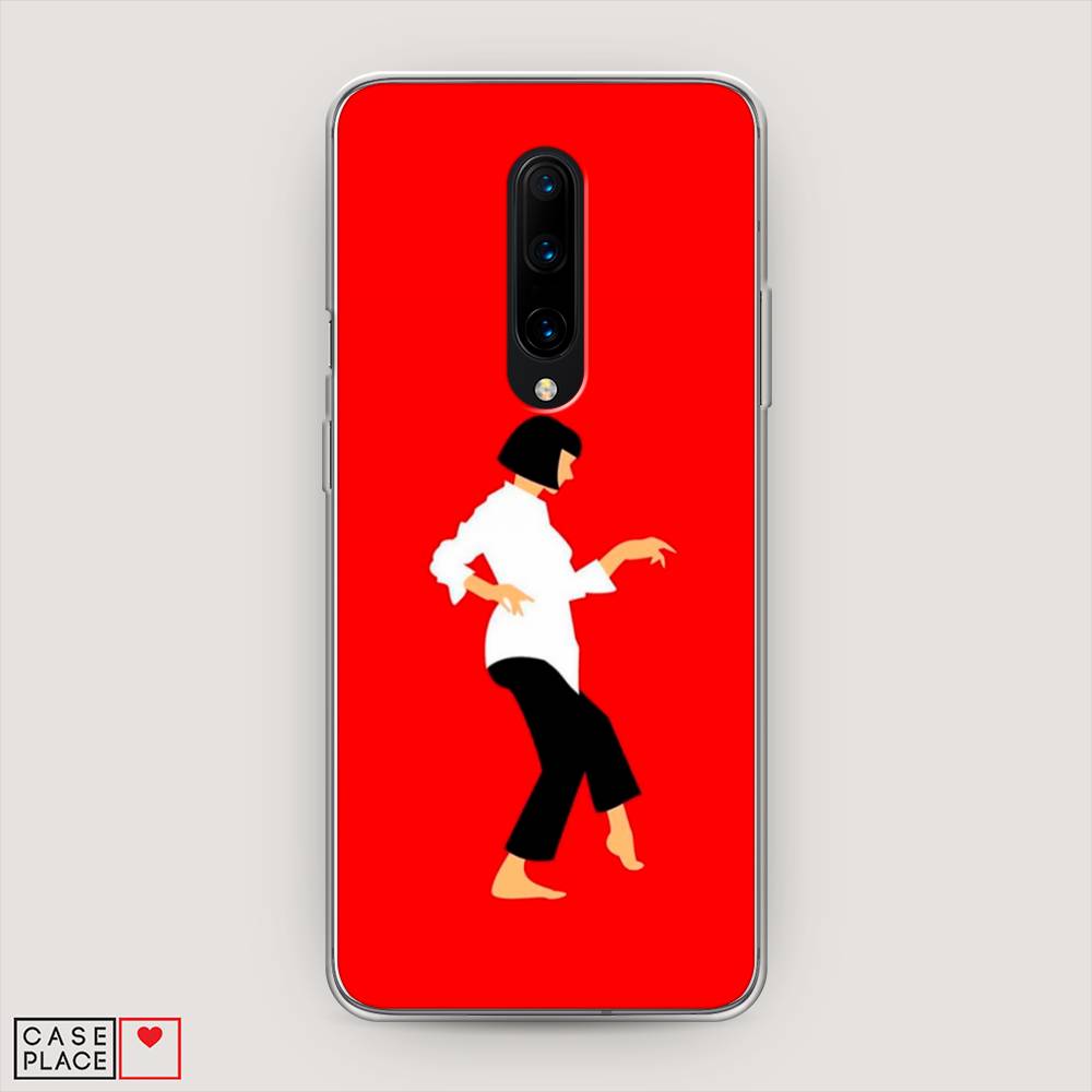 

Чехол Awog на OnePlus 8 / ВанПлас 8 "Криминальное чтиво 1", Красный;белый;черный, 151250-7