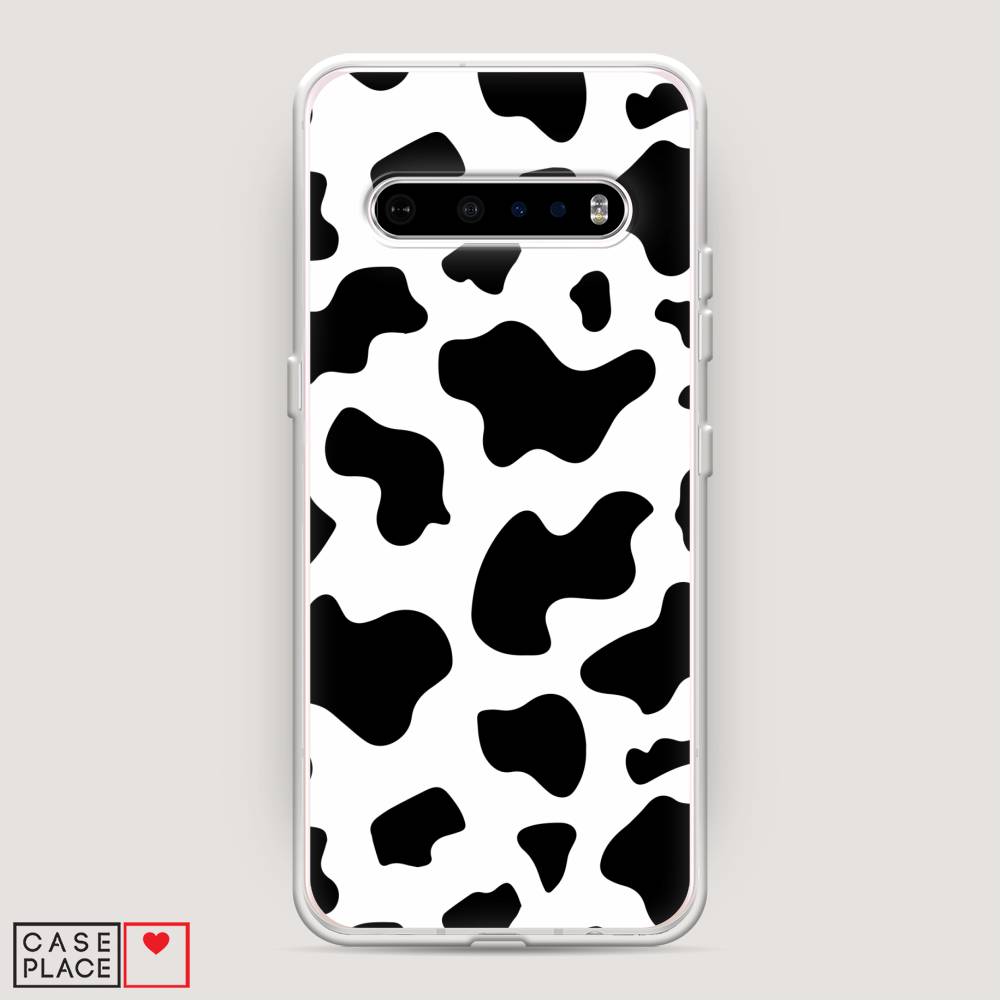 

Чехол Awog на LG V60 ThinQ 5G "Пятна коровы", Белый;черный, 84250-1