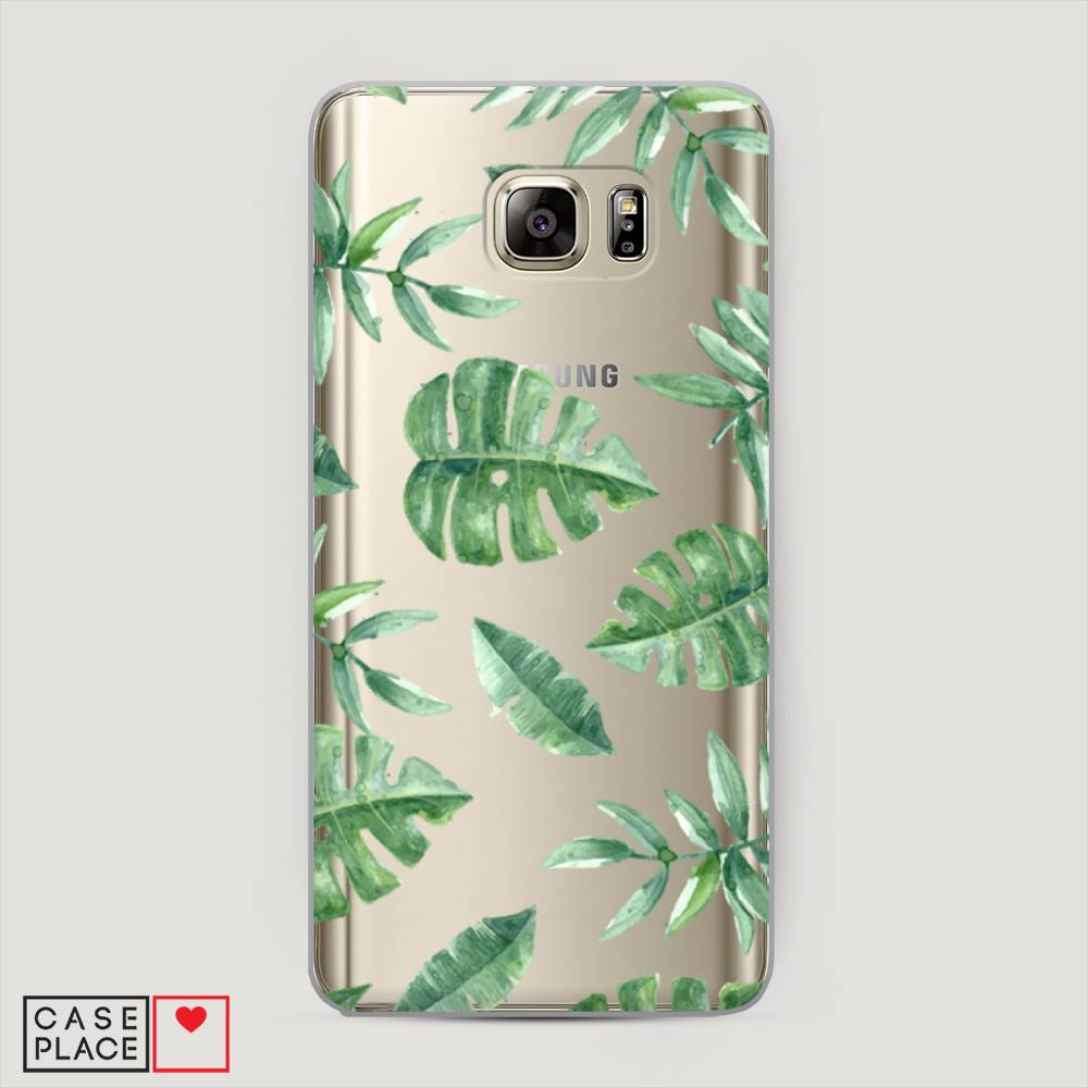 

Чехол Awog "Нарисованные пальмовые листья" для Samsung Galaxy Note 5