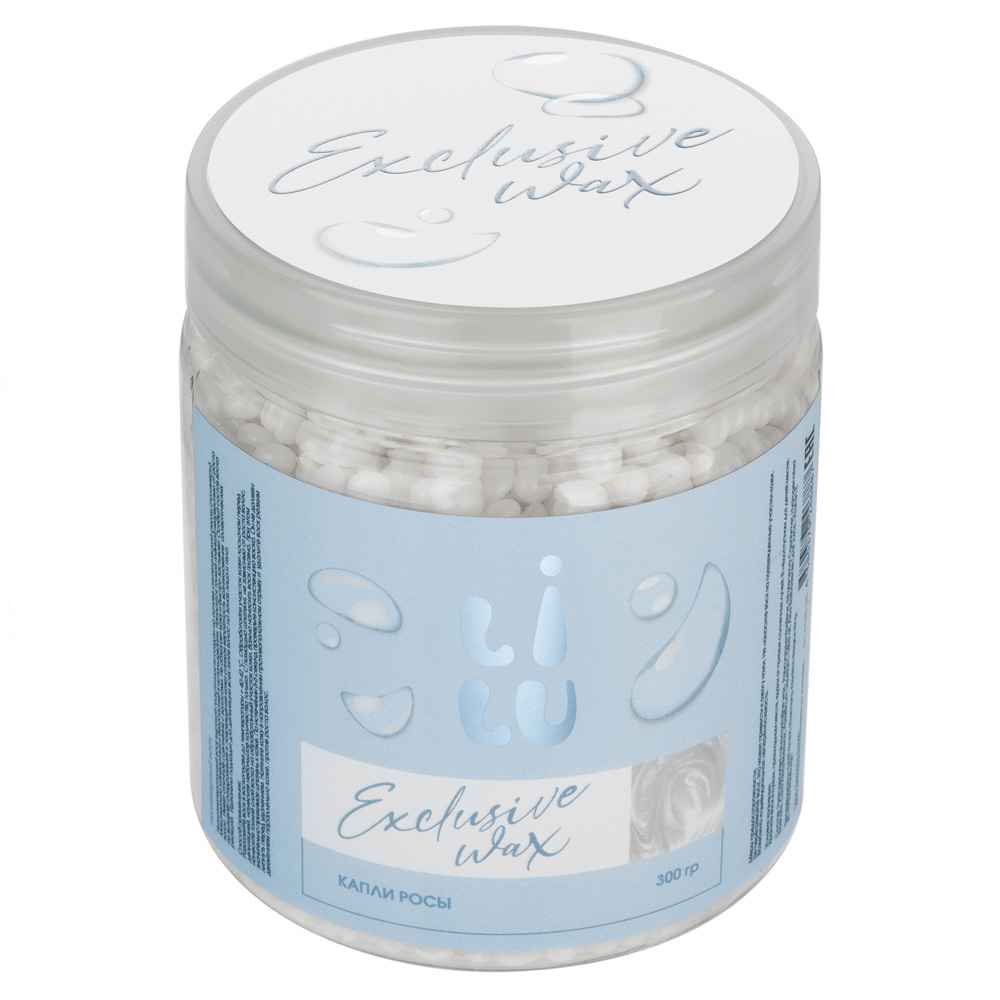

Воск полимерный IRISK перламутровый банка Exclusive Wax LILU 05 Капли Росы, 300 г