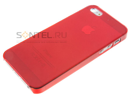 

Задняя накладка PC для iPhone 5, красная