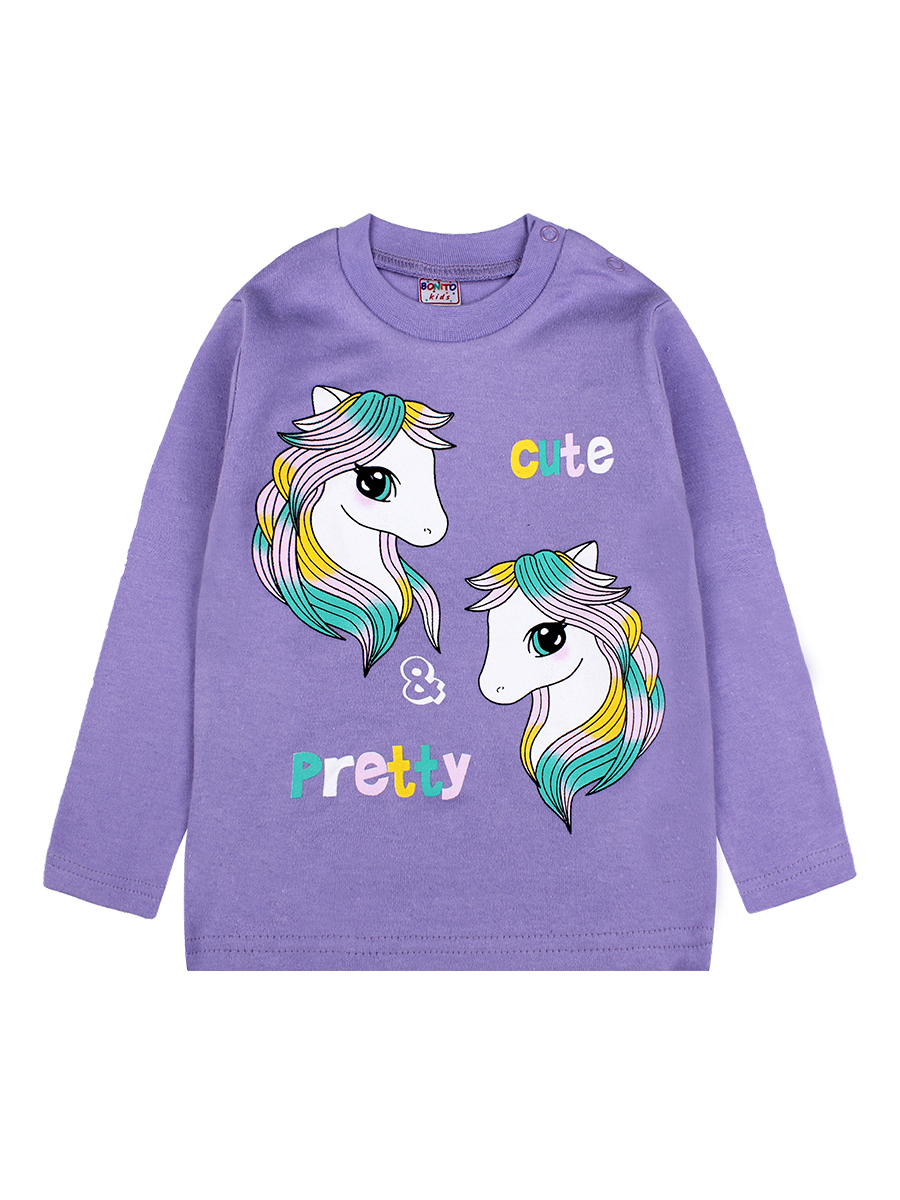 фото Футболка детская bonito kids bk006d цв. малиновый р. 98