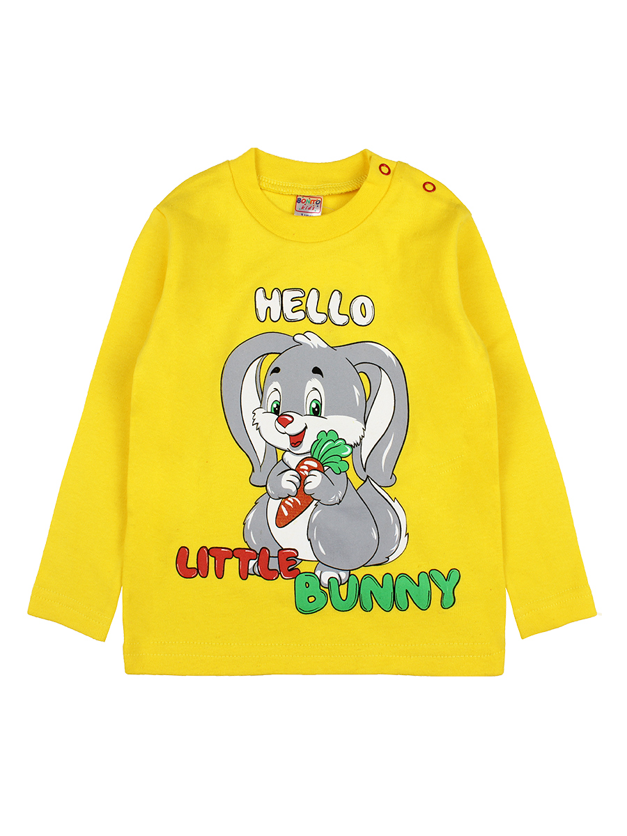 фото Футболка детская bonito kids bk006d цв. желтый р. 98