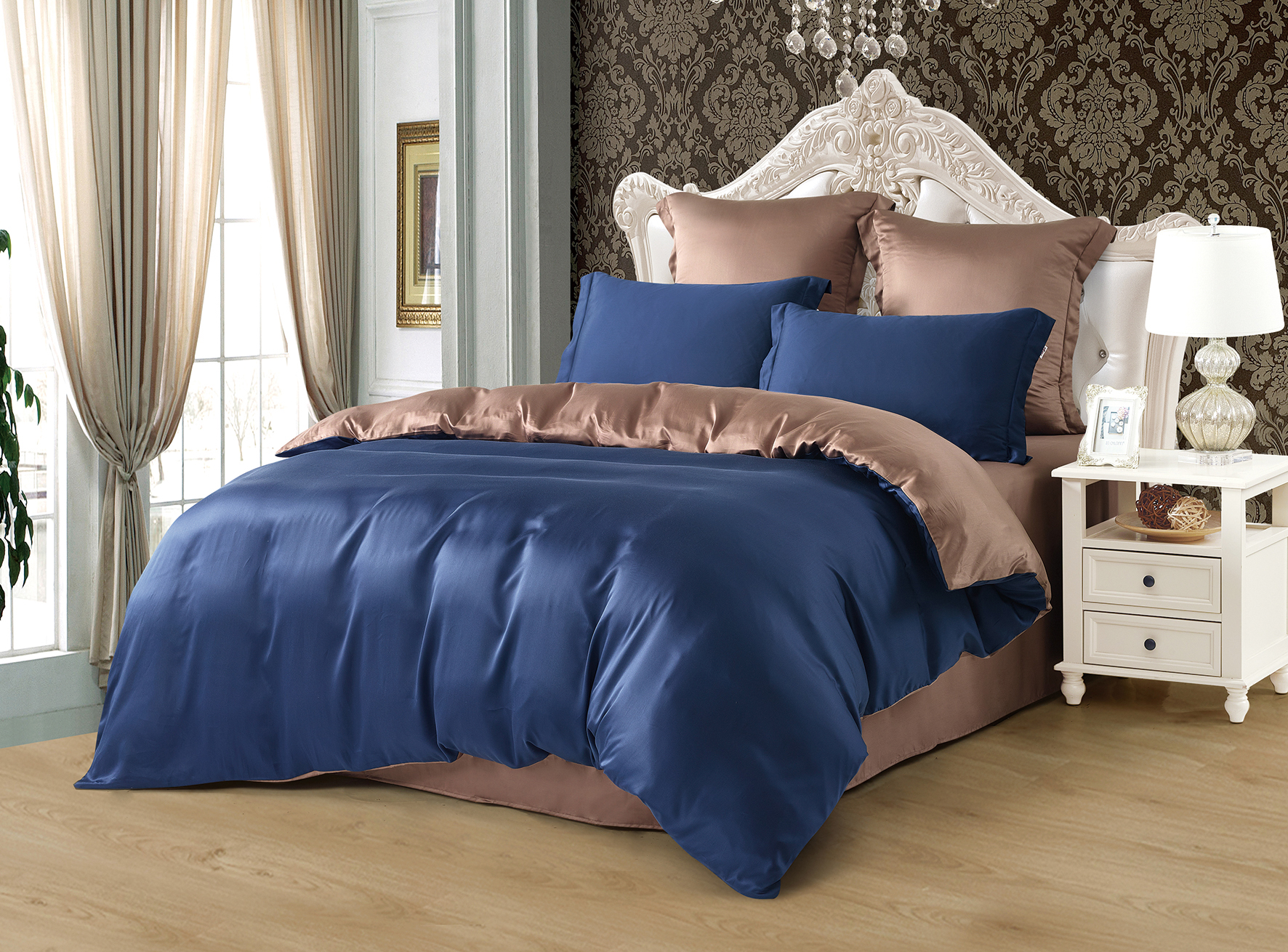 

Постельное белье Tango Евро тенсел эвкалиптовое волокно 4 наволочки