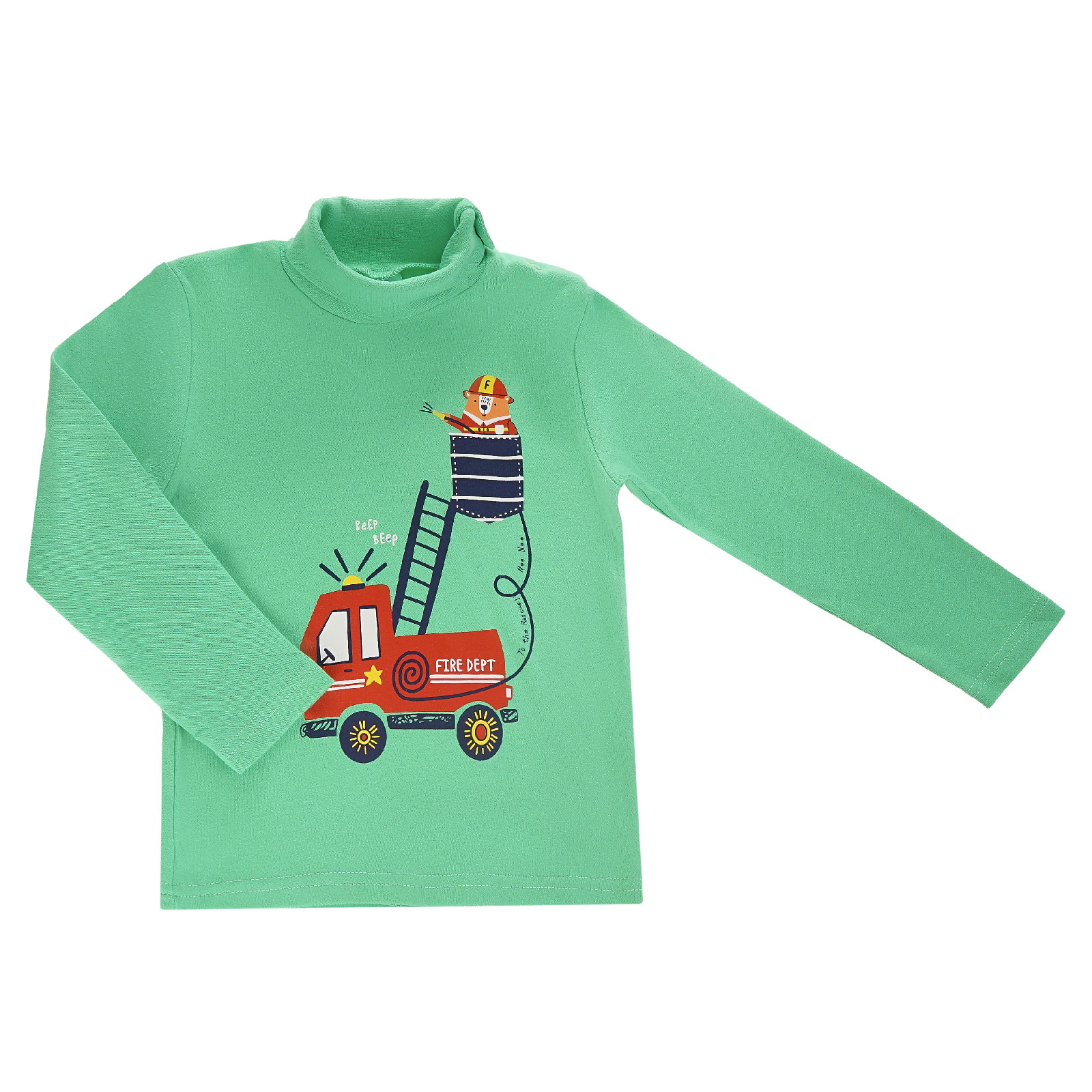 фото Водолазка детская bonito kids bk007m цв. зелёный р. 98