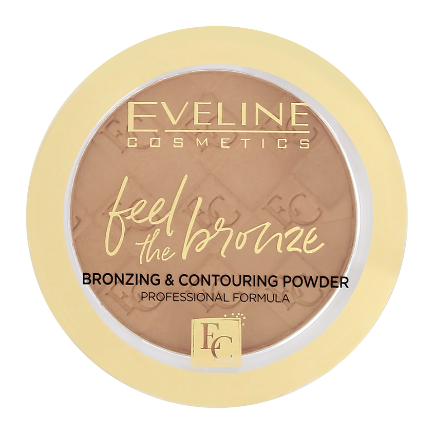 Бронзер Для Лица Eveline Feel The Bronze Тон 01 Milky Way physicians formula палетка контуринг стробинг хайлайтер бронзер контуринг bronze booster glow boosting strobe and contour palette