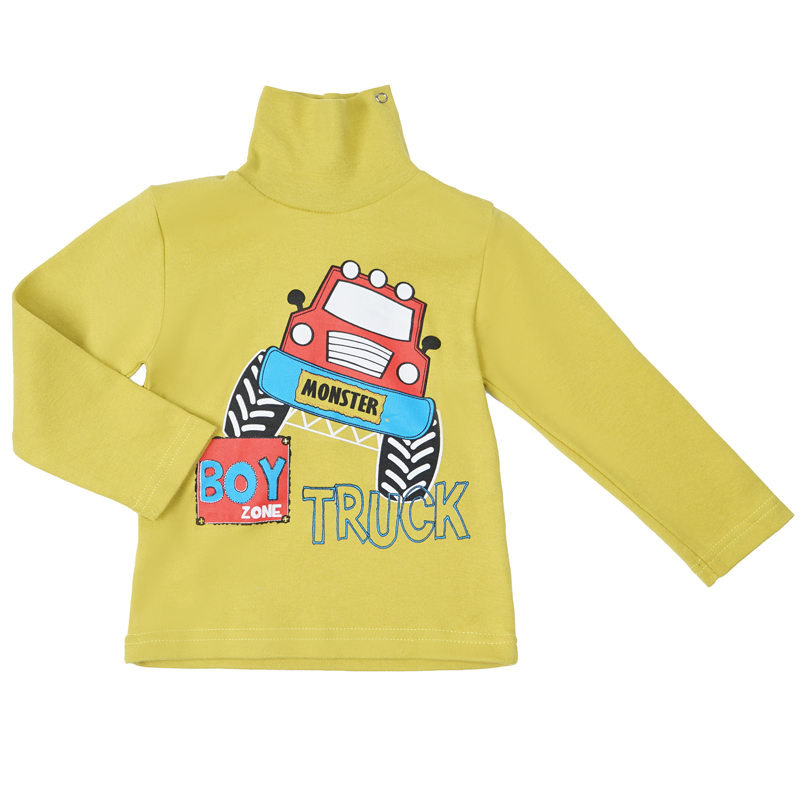 фото Водолазка детская bonito kids bk007m цв. горчичный р. 98