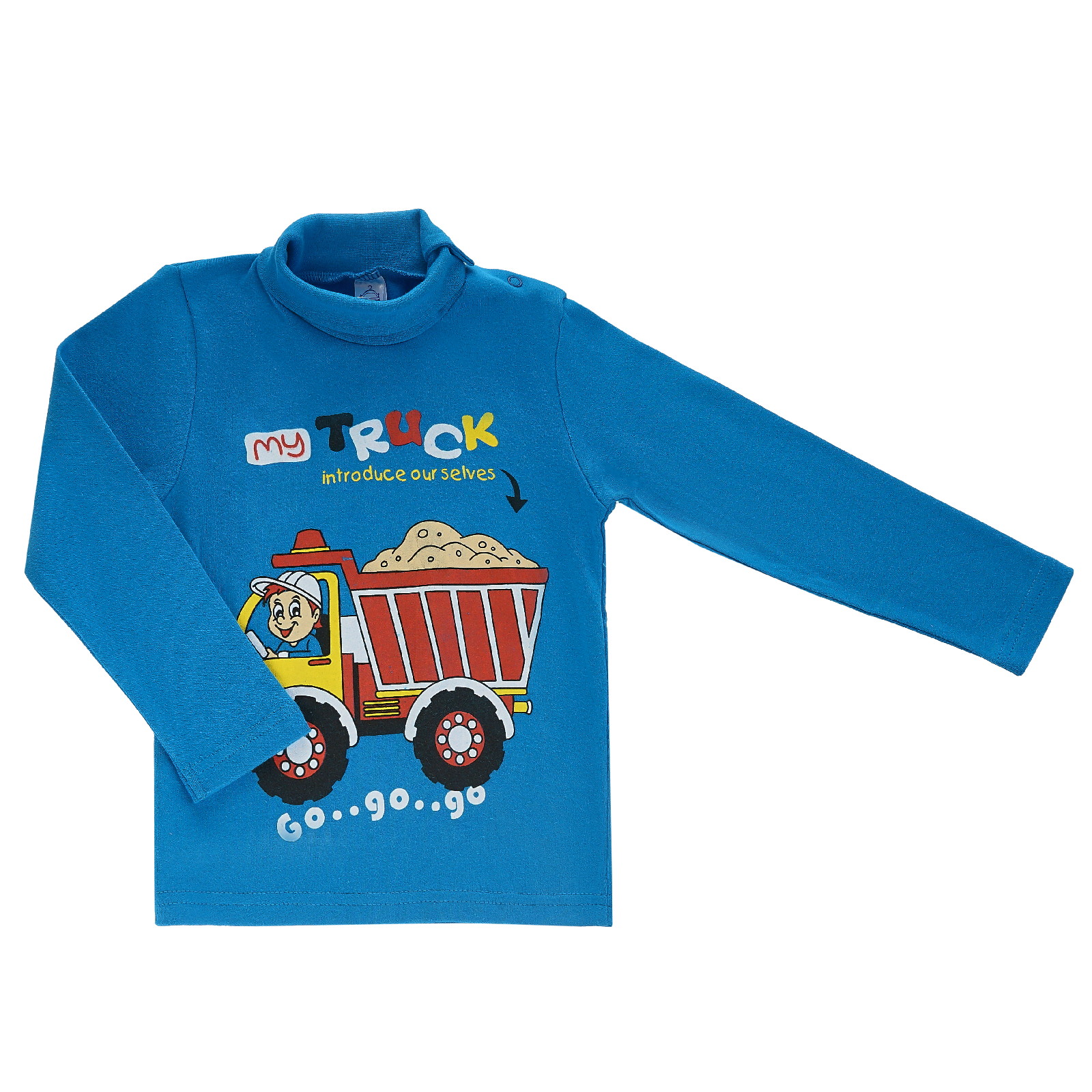 фото Водолазка детская bonito kids bk007m цв. синий р. 98