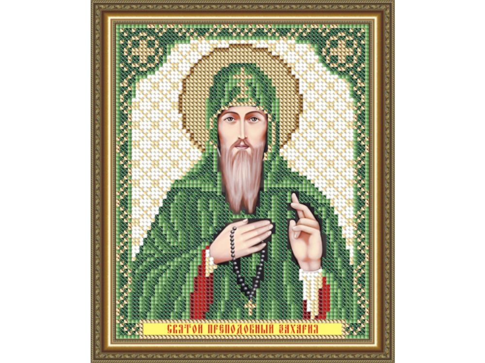 

Рисунок на ткани «Святой Преподобный Захарий»