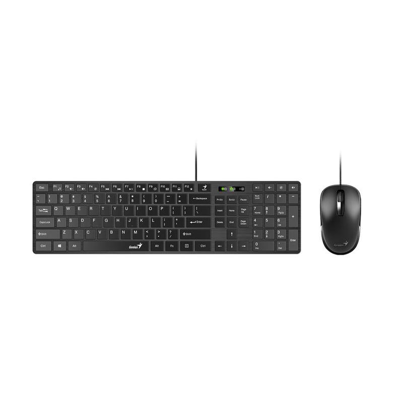 Игровой комплект клавиатура и мышь Genius SlimStar C126